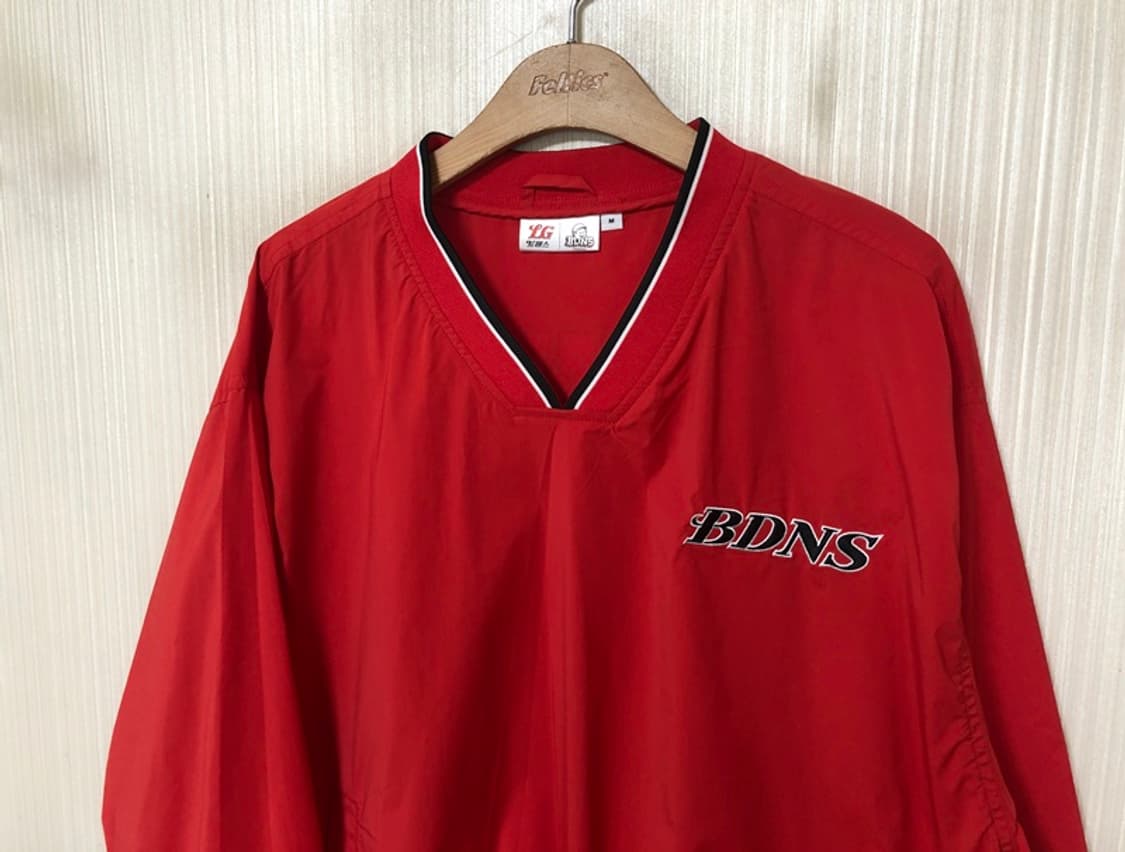 KBO 빠더너스(BDNS) X LG트윈스 웜업자켓 레드 M 상품이미지7
