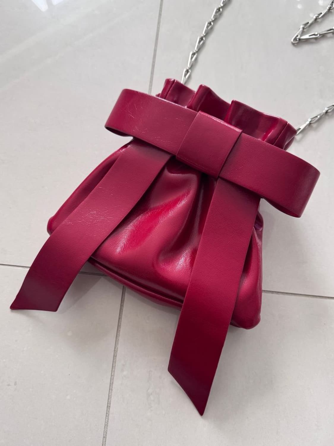 RIBBON CHAIN BAG 리본 체인 백 상품이미지2