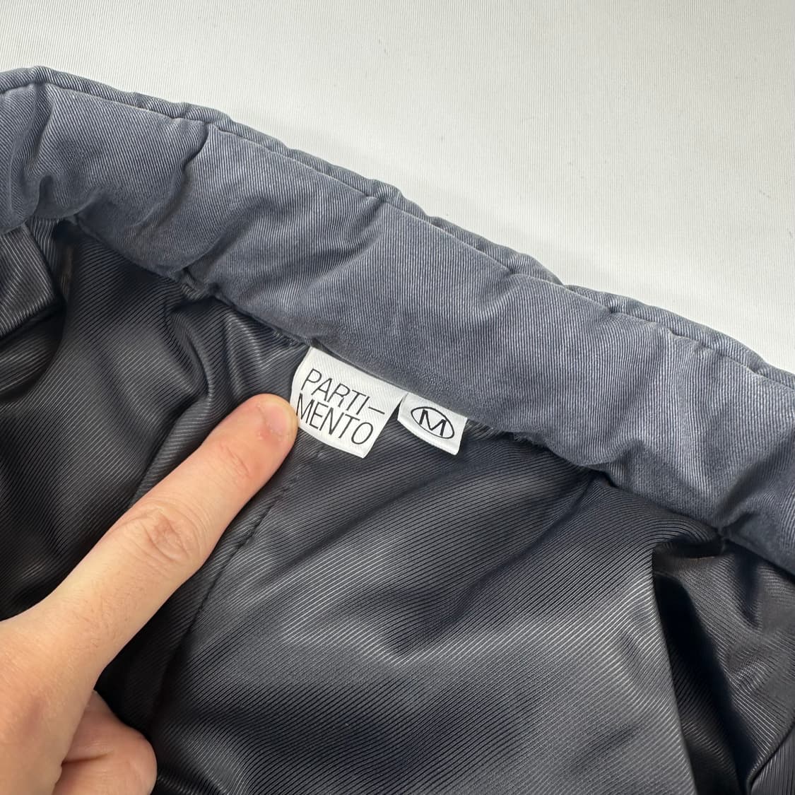 파르티멘토 3M 신슐레이트 워시드 M-65 코트 패딩 네이비 상품이미지5