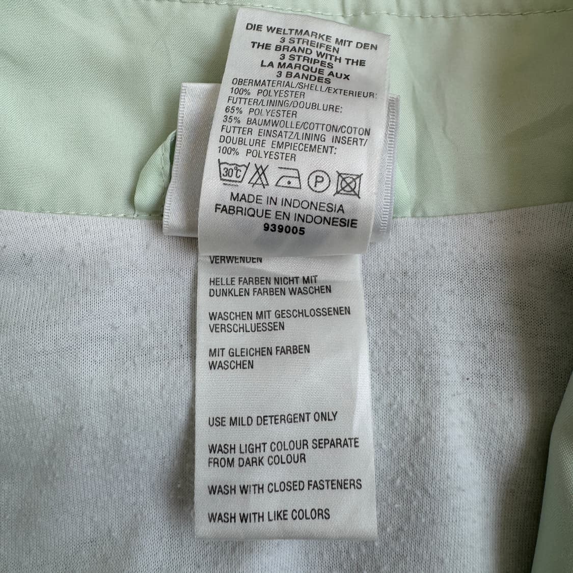 아디다스 90s 올드스쿨 바람막이 자켓 상품이미지7