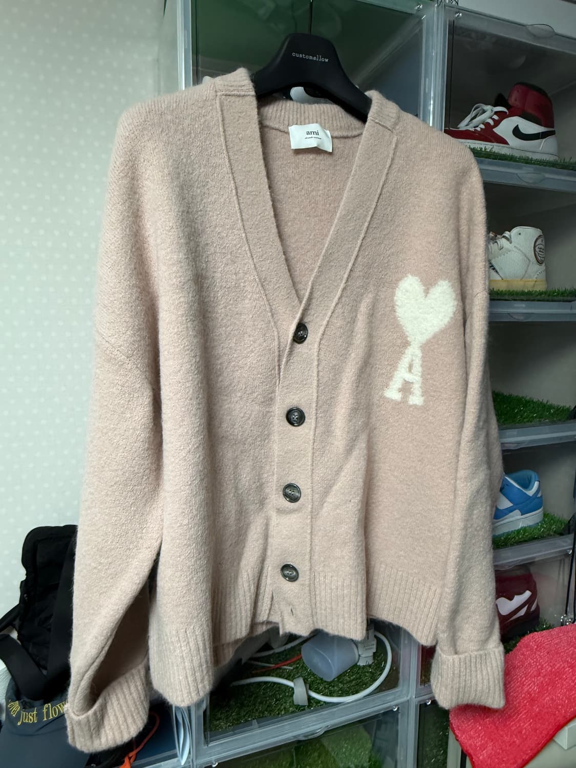 아미 알파카 가디건 판매  상품이미지1