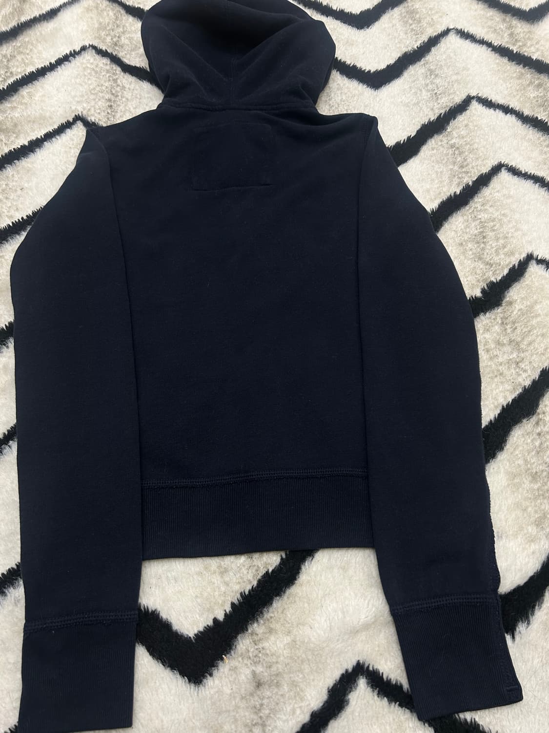 [S]아베크롬비 스펠아웃 후드집업/네이비/기모 상품이미지4