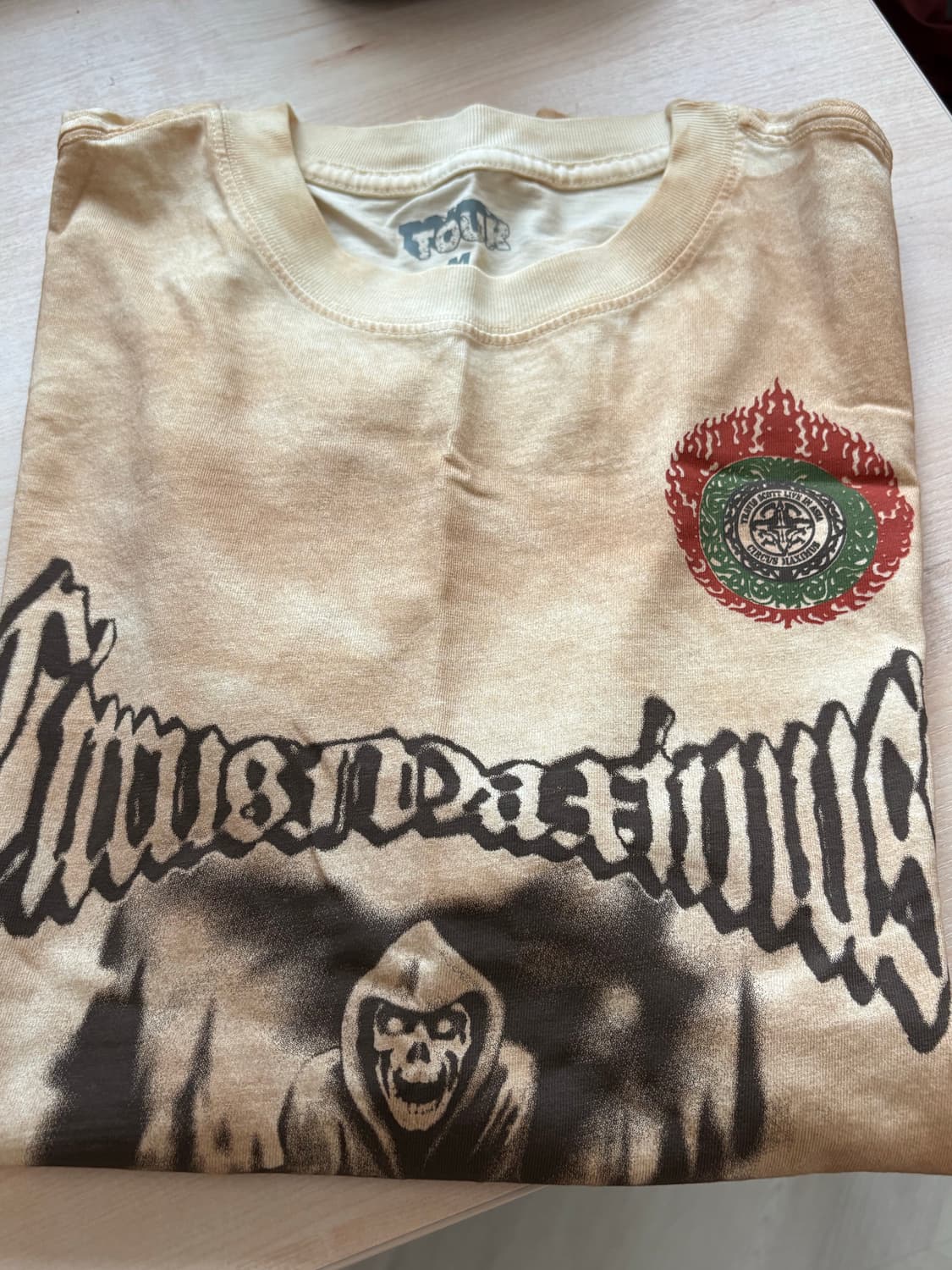 트래비스 스캇 머천 반팔 M 상품이미지1