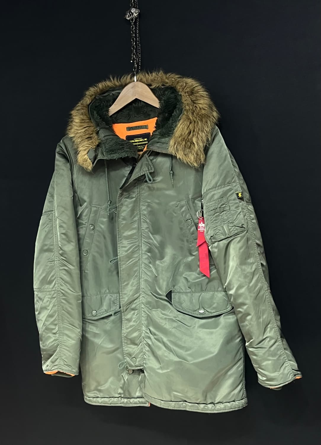 알파 인더스트리 n-3b 파카 상품이미지3