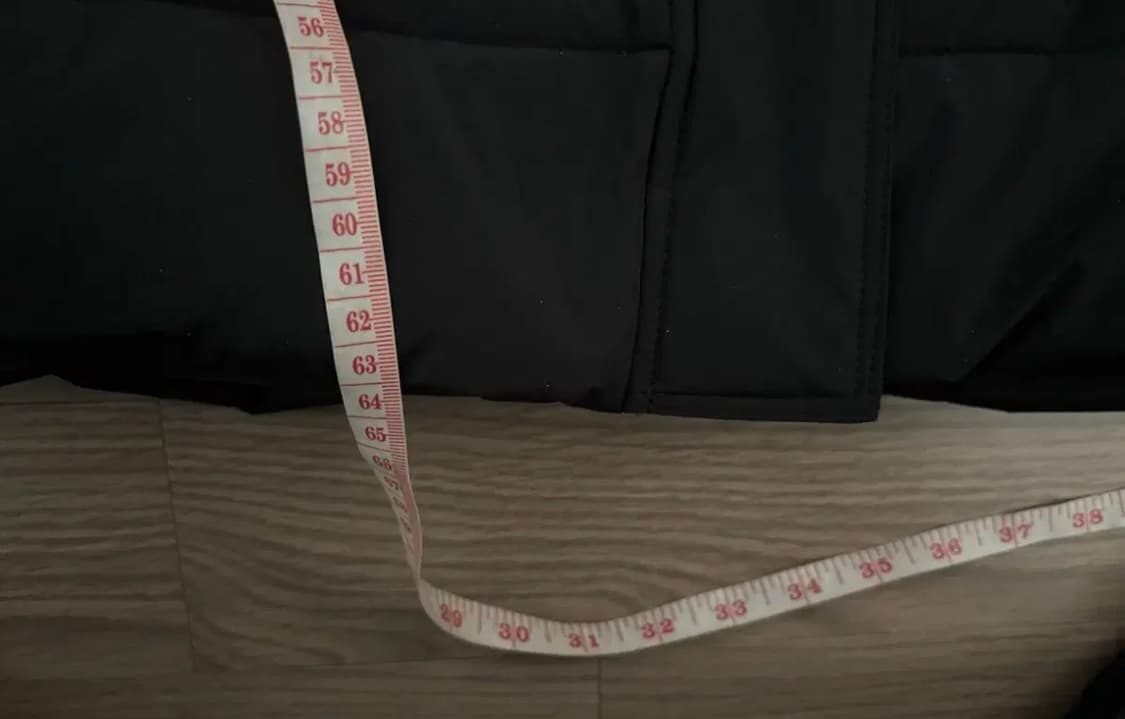 그냥 새옷상태 에고이스트 사가퍼 숏패딩 블랙 55(66가능) 상품이미지10