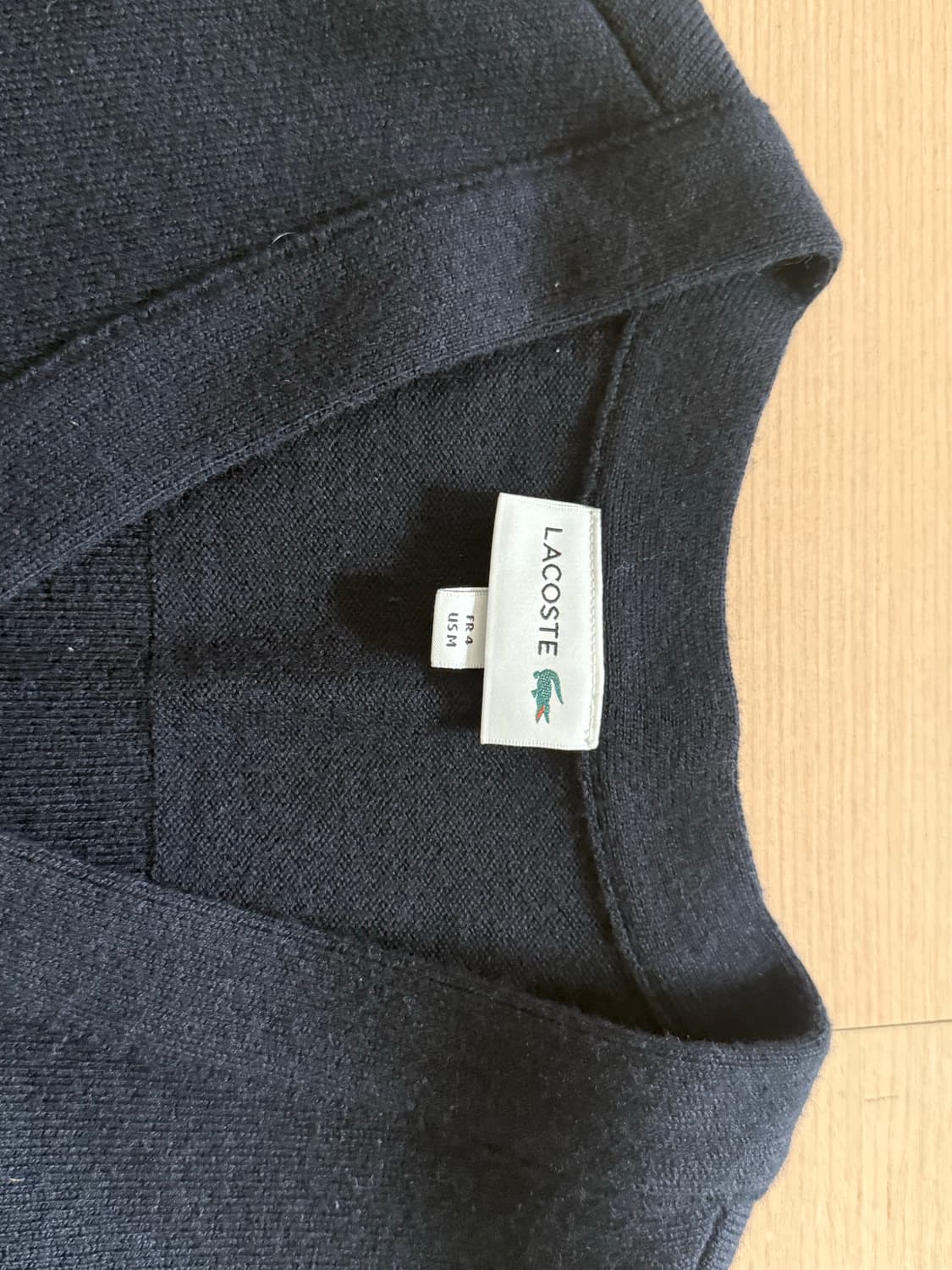 라코스테 가디건 us M 상품이미지2