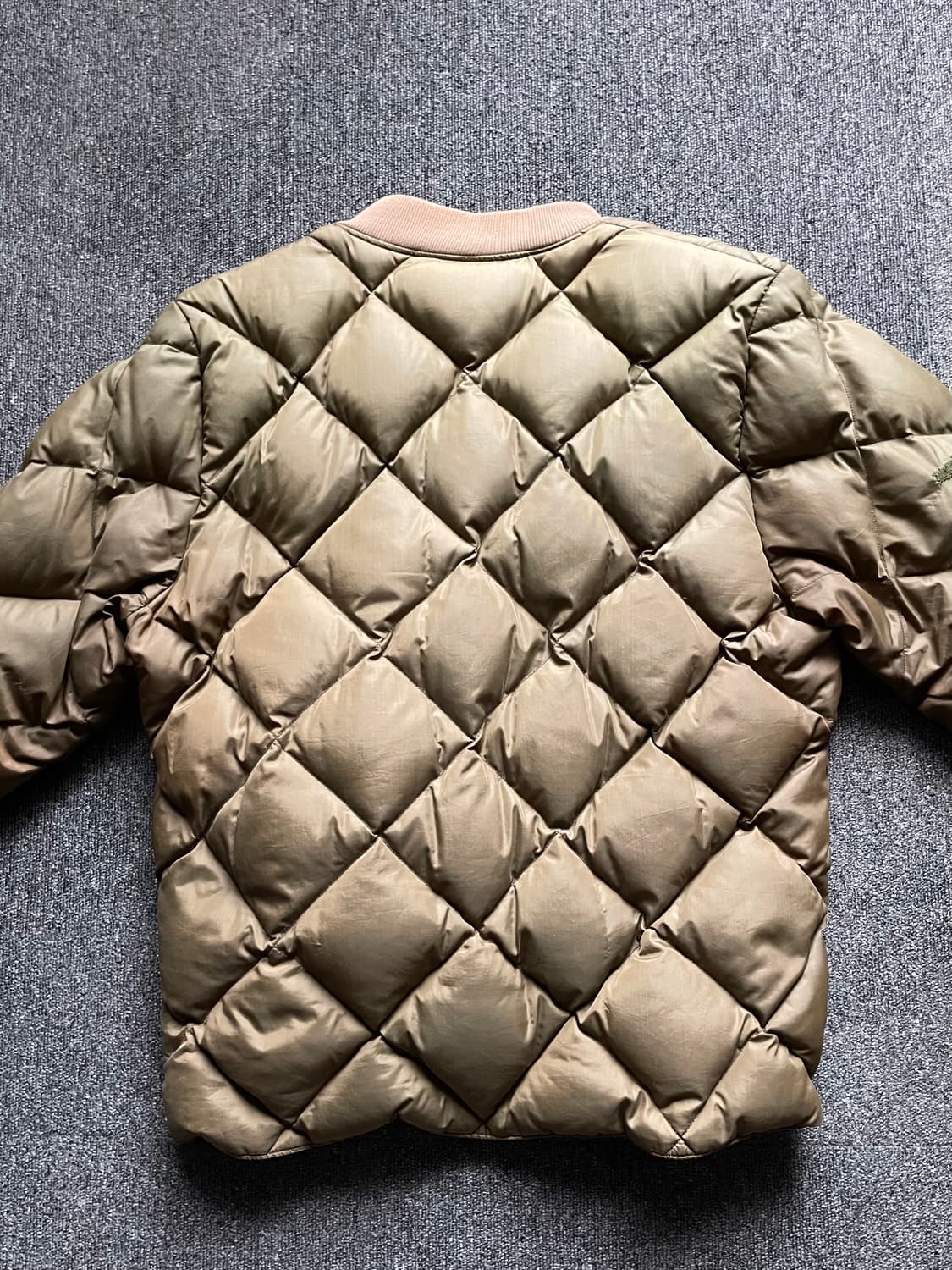 60s 빈티지 에디바우어 다운 자켓 올리브 M (카라코람스카이라이너) 상품이미지6