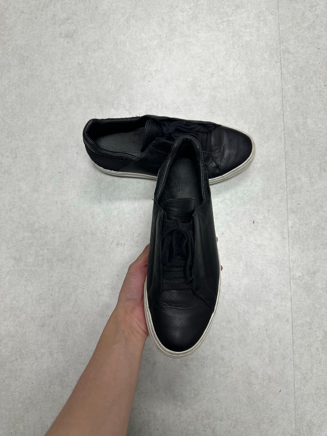 헬무트랭 레더 트레이너 스니커즈 상품이미지3