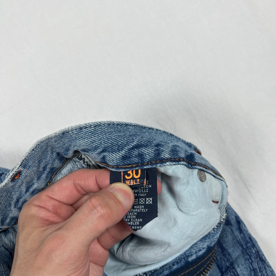 월터반베이렌동크 W&LT 그래피티 데님 청반바지 상품이미지9