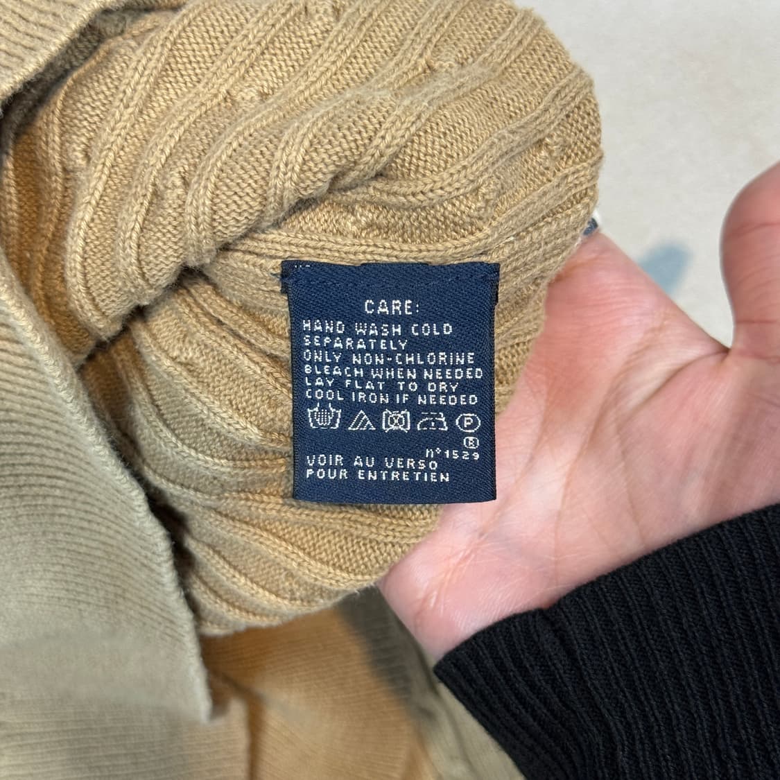 L) 폴로 랄프로렌 코튼 케이블 꽈배기 가디건 상품이미지7