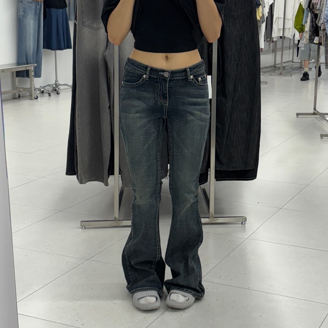 OOTJ 부츠컷 데님 청바지 팬츠 상품이미지3