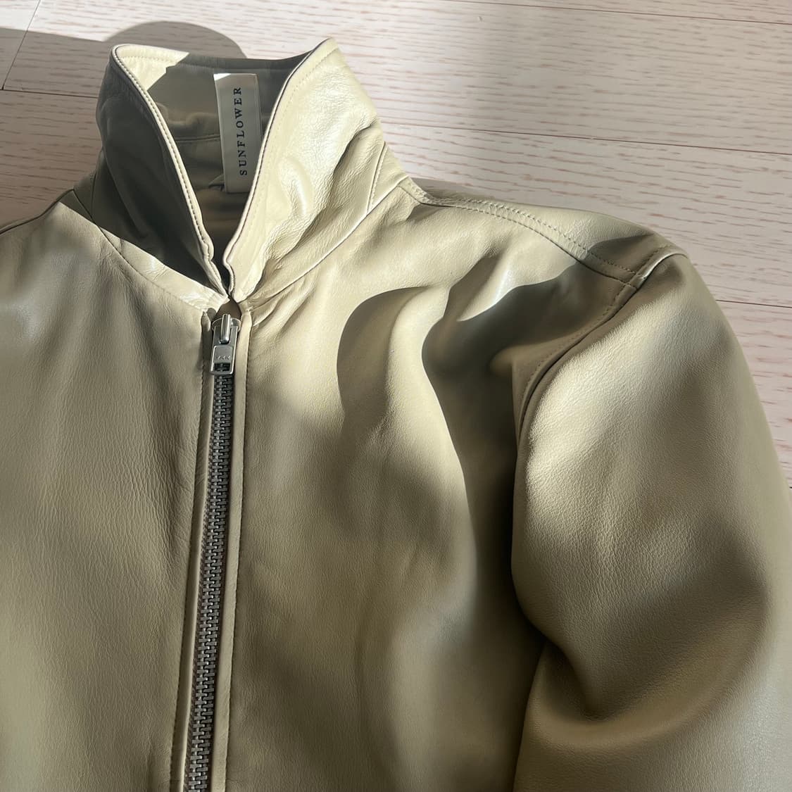 선플라워 레더 트러커 카키 46 상품이미지8