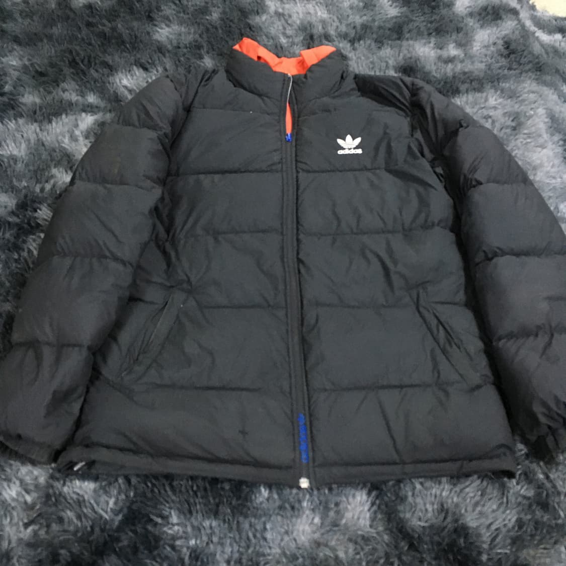 투티/0301 ADIDAS 리버시블 컬러블록 패딩 배색 올드스쿨 상품이미지3