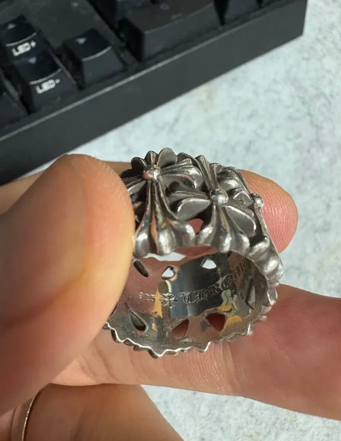 [us8.5]크롬하츠 세메터리링 상품이미지3