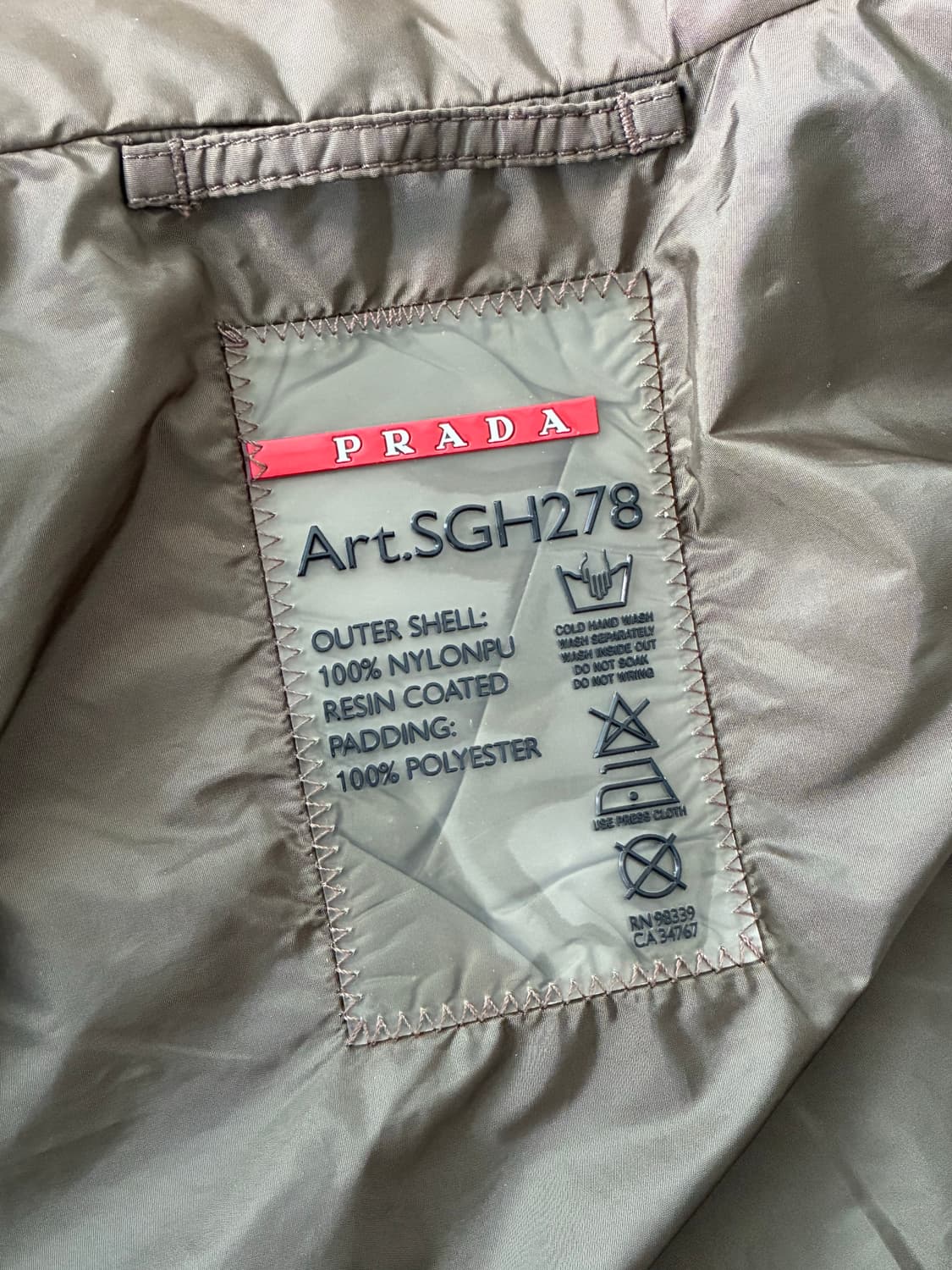 프라다 나일론 자켓 SGH278 상품이미지8