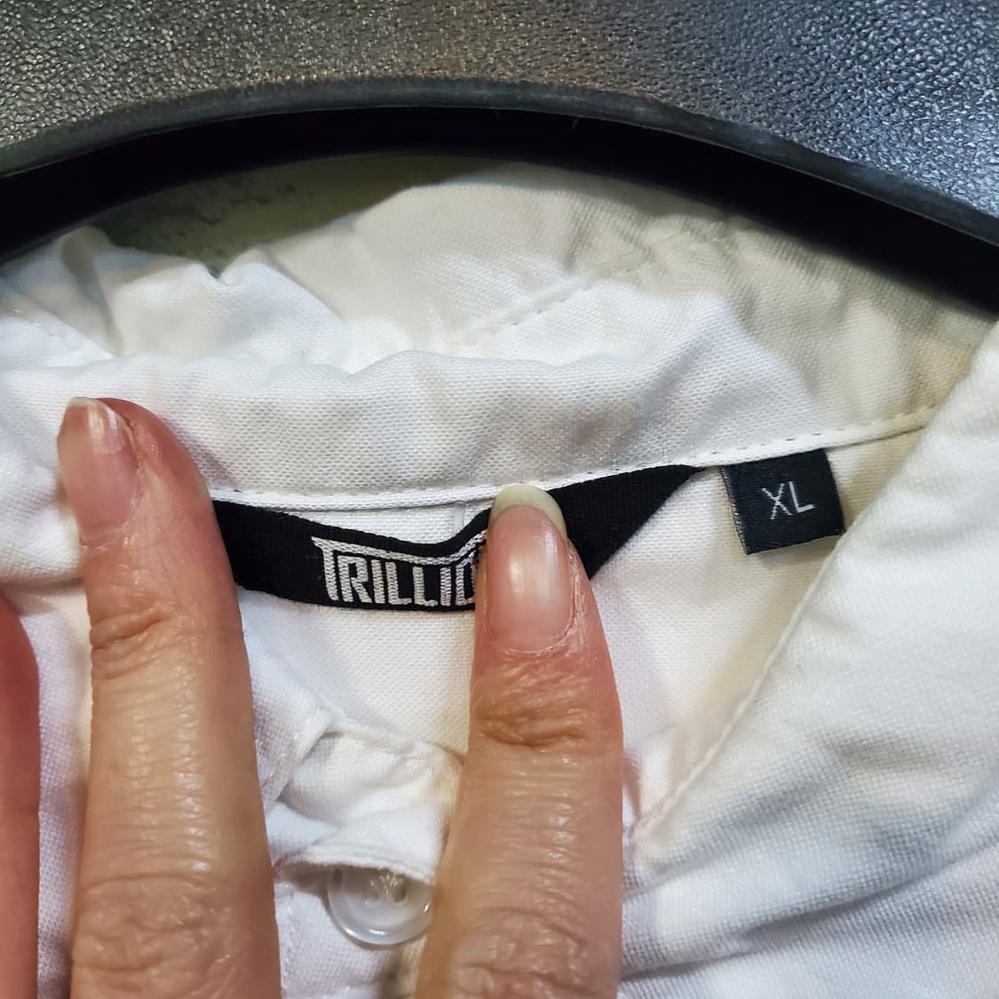 트릴리온 남성 오버핏 카라 긴팔셔츠  상품이미지4