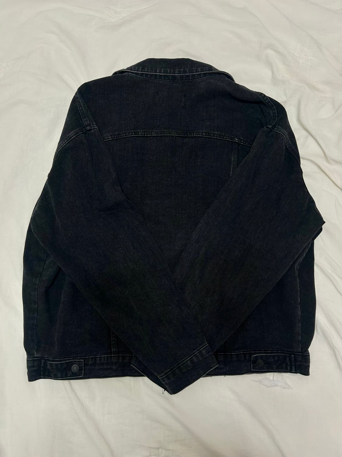 lane 블랙 데님 자켓 상품이미지3