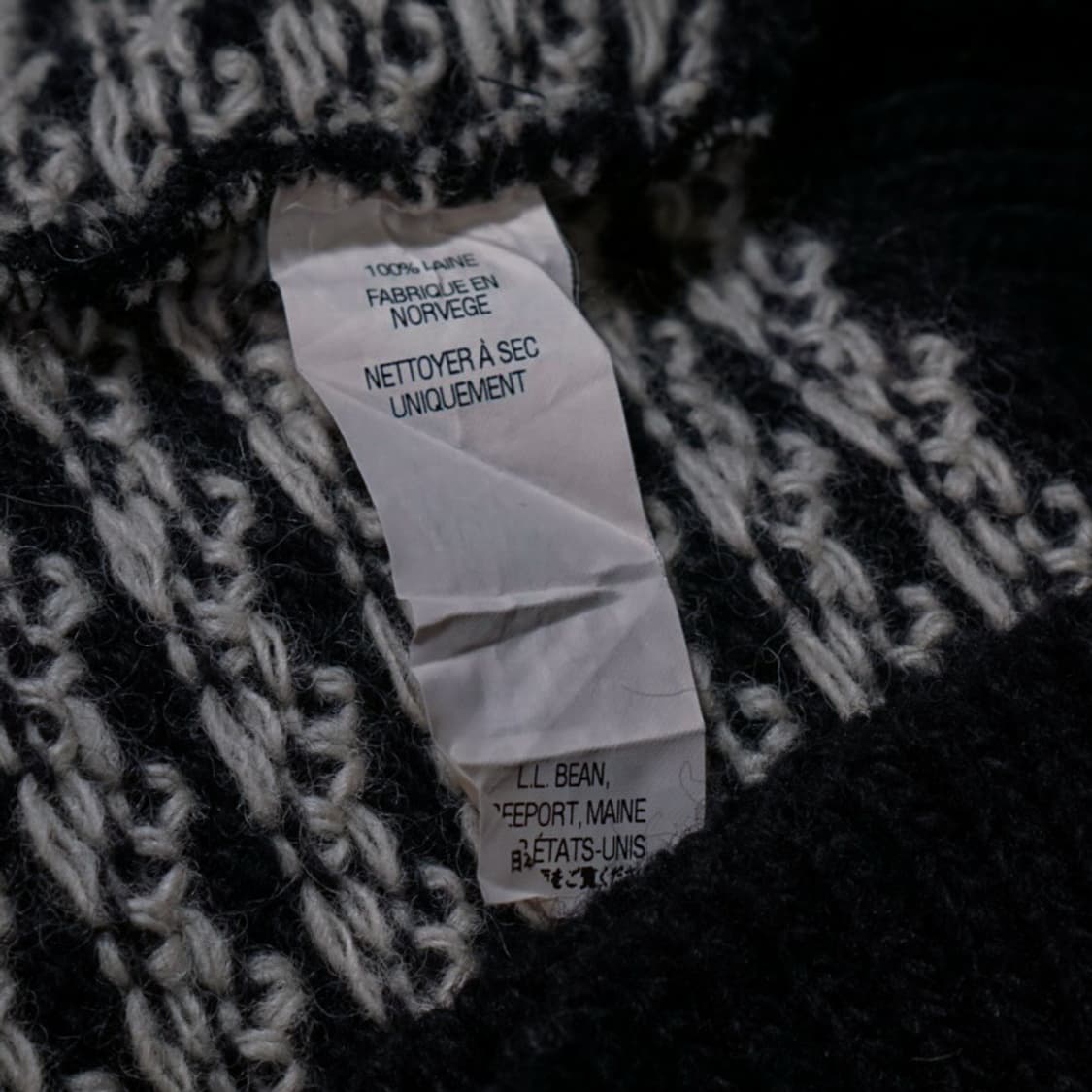 엘엘빈 노르웨이 버드아이 니트 상품이미지8