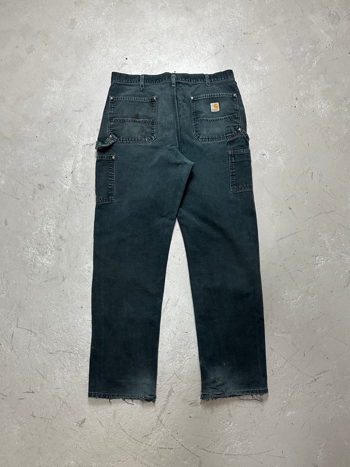 OG 칼하트 B01 더블니 블랙 칼하트 썩블니 카펜터 상품이미지4