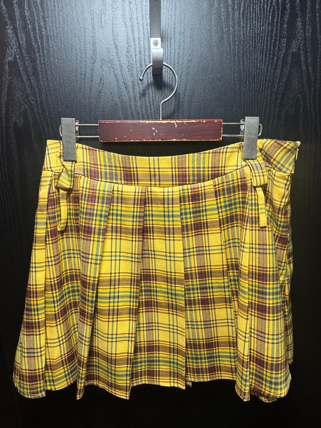 vintage skirt 체크 스커트 상품이미지2