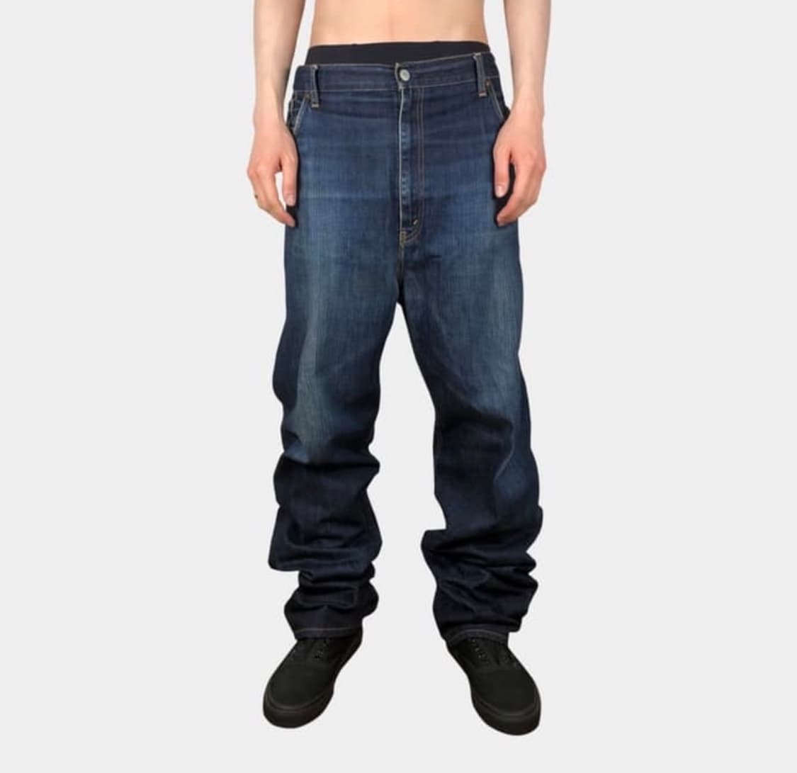 준야와타나베 리바이스 절개 데님 상품이미지2