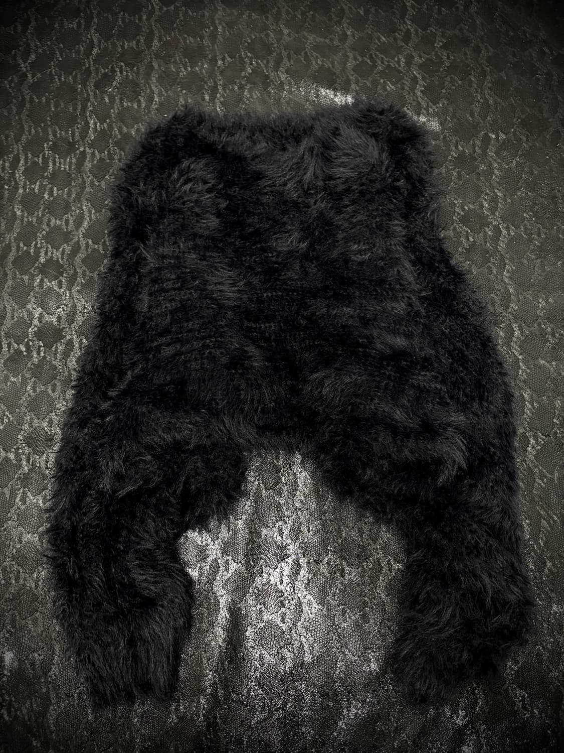 “Vintage” 00’s Mood Off Shoulder Black K 상품이미지4