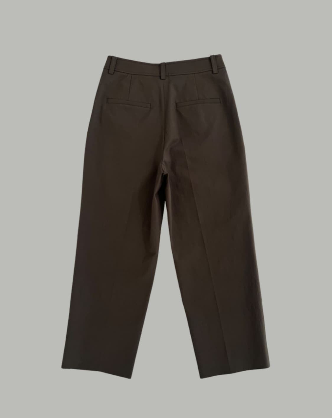 KAILEE/ 렌스토어/ cropped cotton pants/ 카키 상품이미지2