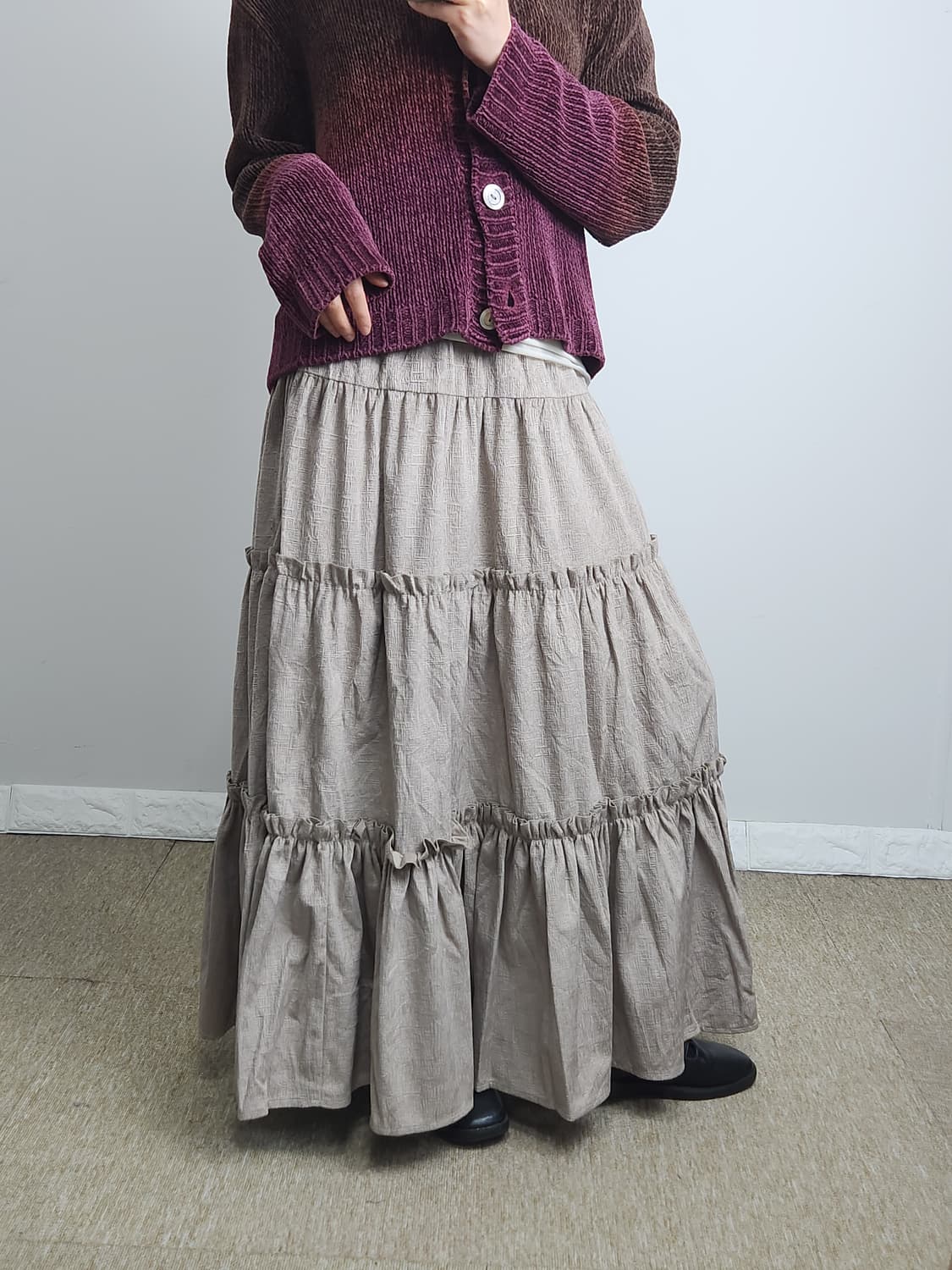 캉캉 롱 스커트 상품이미지3