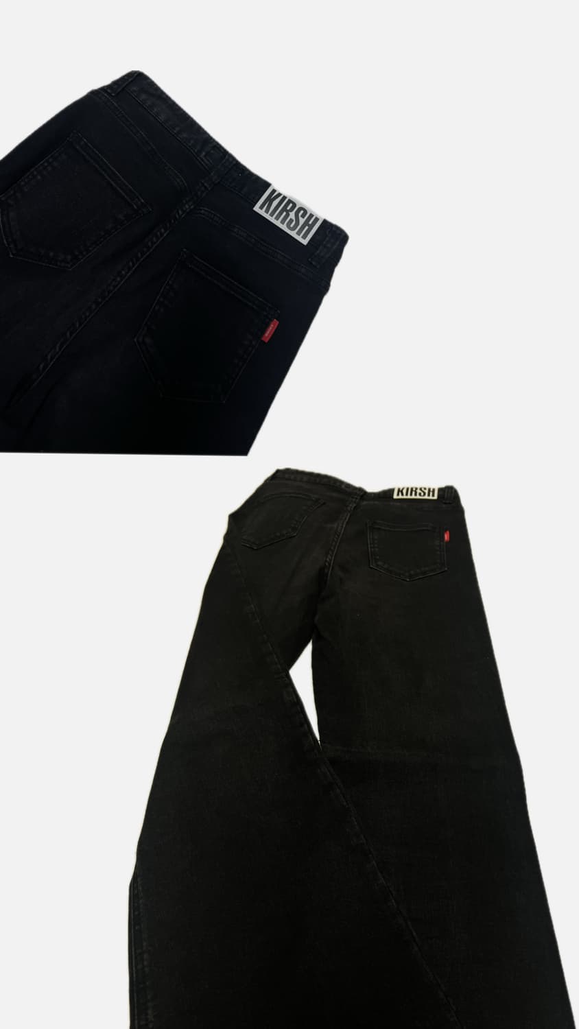 키르시 부츠컷바지 스판(블랙) 사이즈 2  상품이미지2