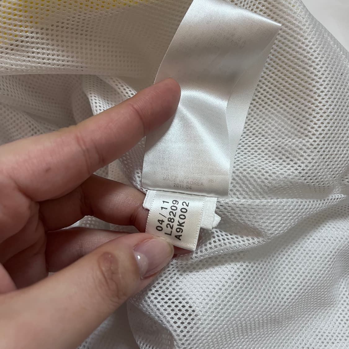 [정품] 아디다스 화이트 그레이삼선 바막 [ 115 ] 상품이미지6