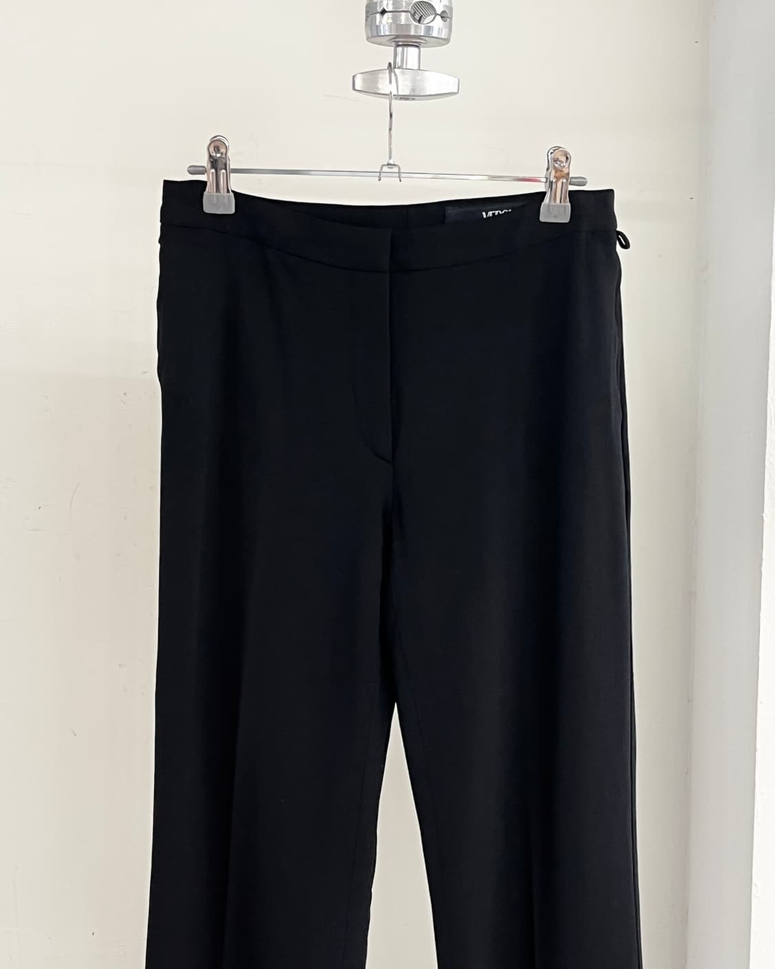 베르사체 팬츠 블랙 스트레이트 트라우저 상품이미지2