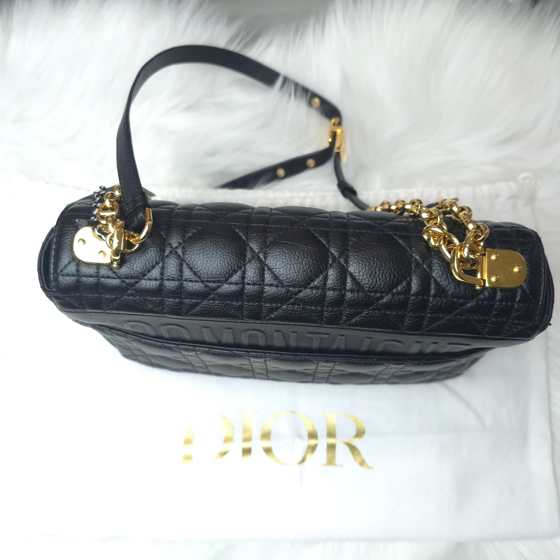 [정품/중고] 디올 까로 미디엄 백 상품이미지4