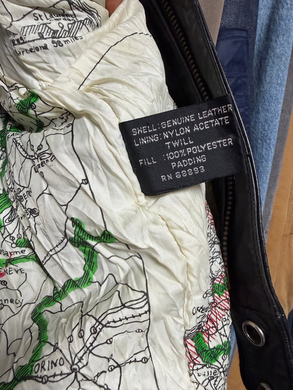 Hard Rock Cafe A-2 jaket 상품이미지6