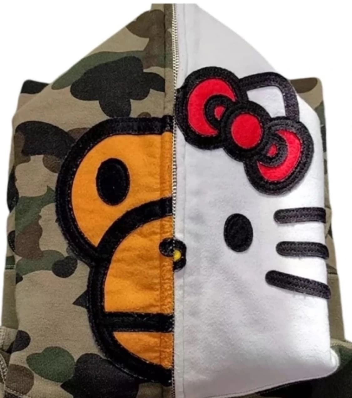 베이프 한정판 샤크후드 헬로키티 판매합니다 황계 (M) 상품이미지3