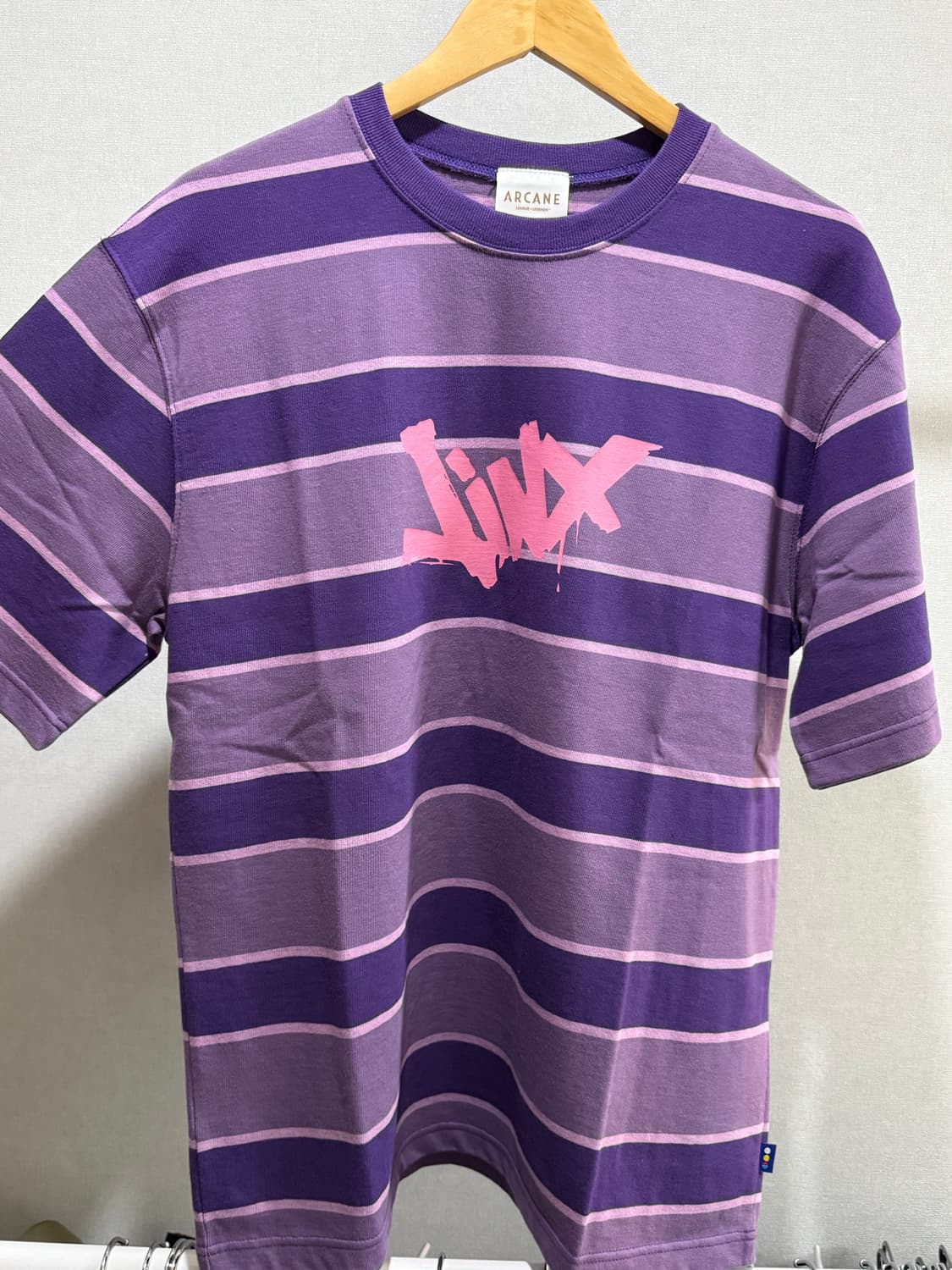 (새제품) IAB 스튜디오 X 아케인 콜라보 반팔 XL_남자 상품이미지1