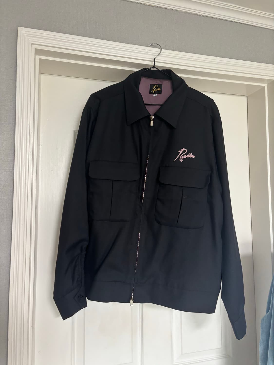 [M] 니들스 스포츠 개버딘 자켓 블랙 상품이미지1