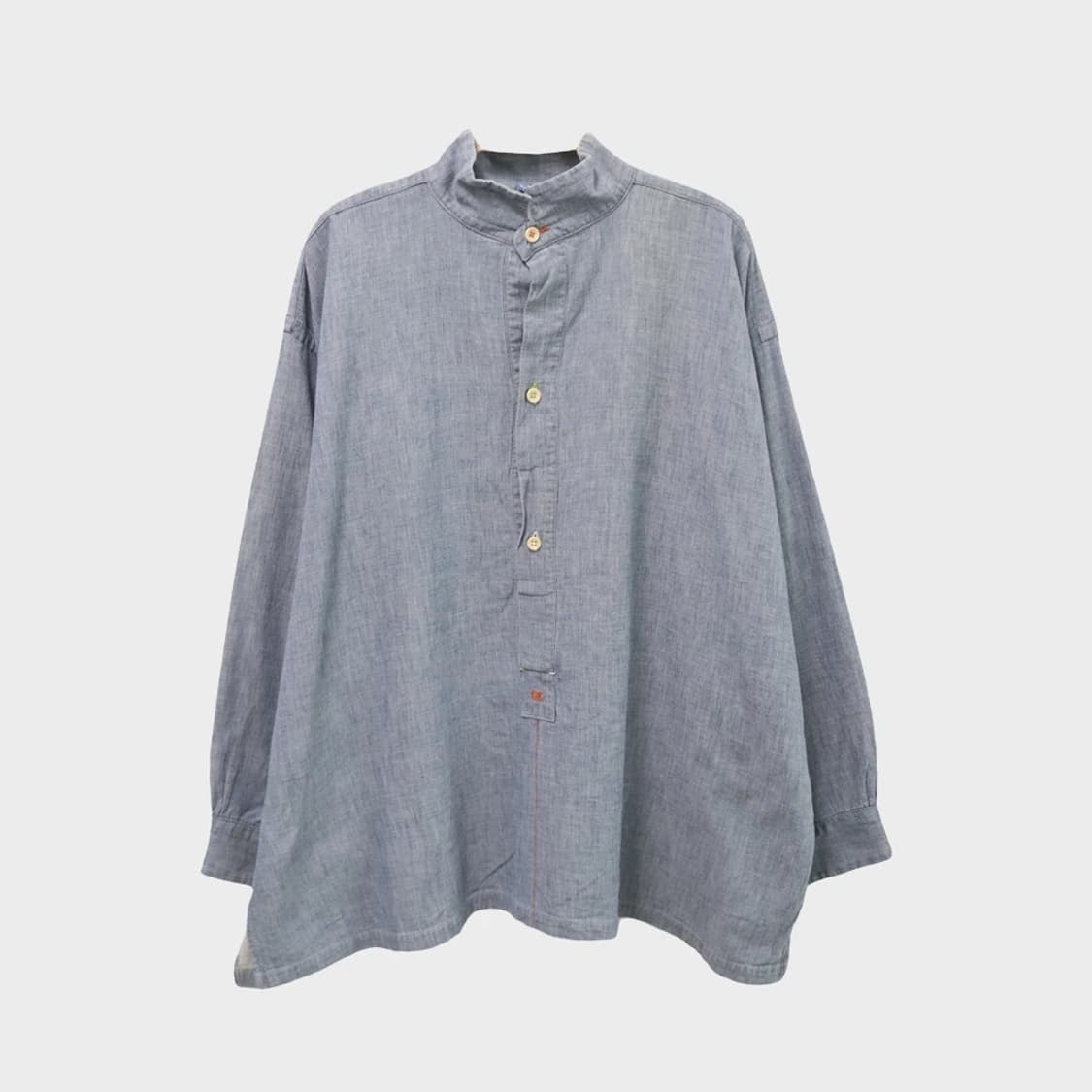 45RPM  데님 헨리넥 셔츠 61981 상품이미지1