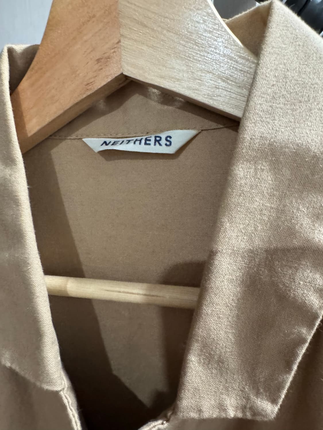 네이더스 셔츠 자켓 베이지 4 상품이미지2