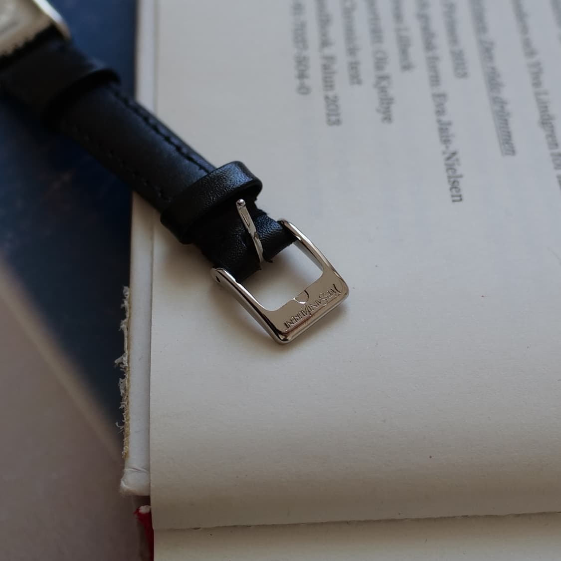 [YSL] Square Blue Hands Point Watch 상품이미지10