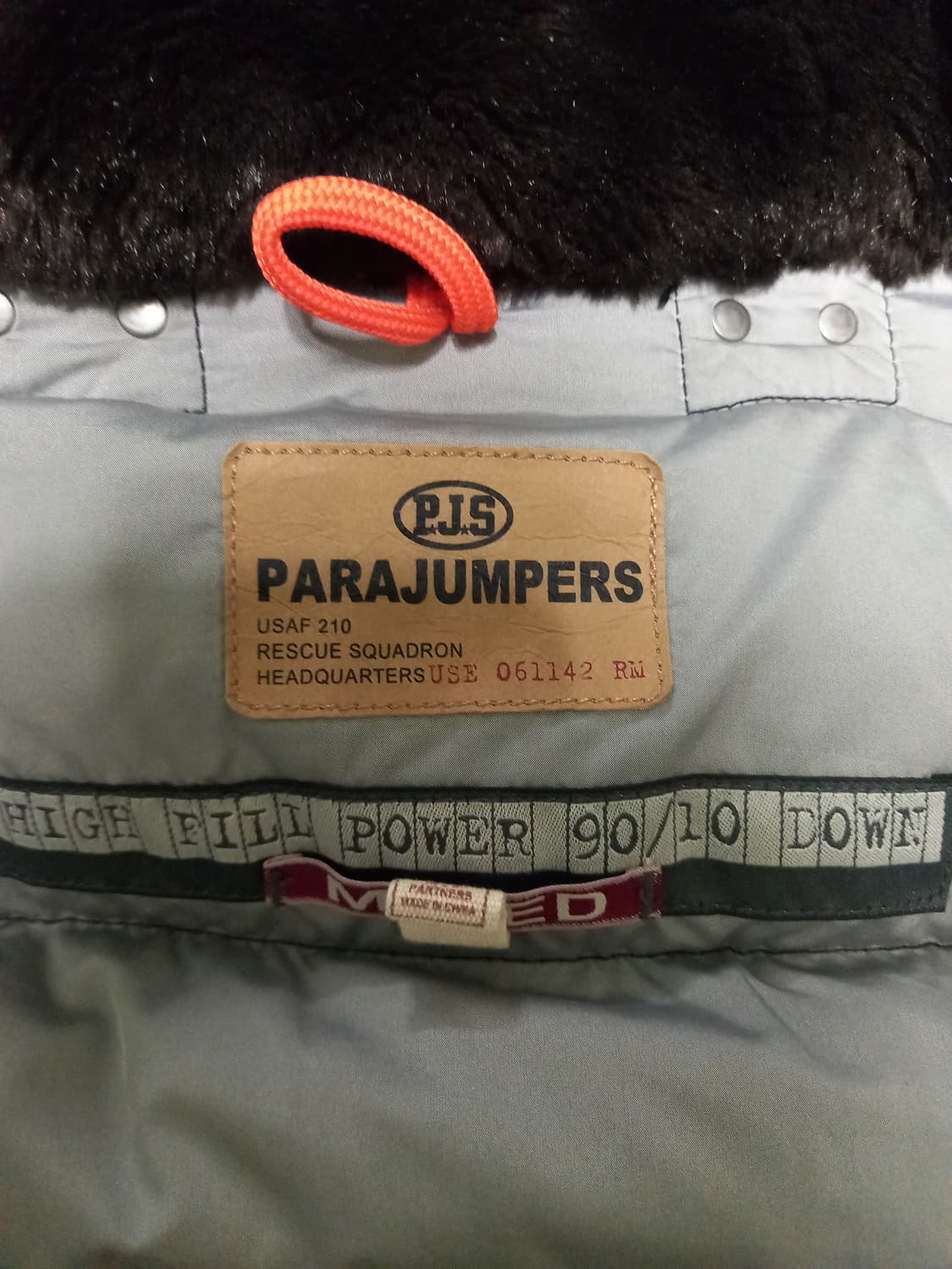 파라점퍼스 가죽패딩 95 상품이미지4