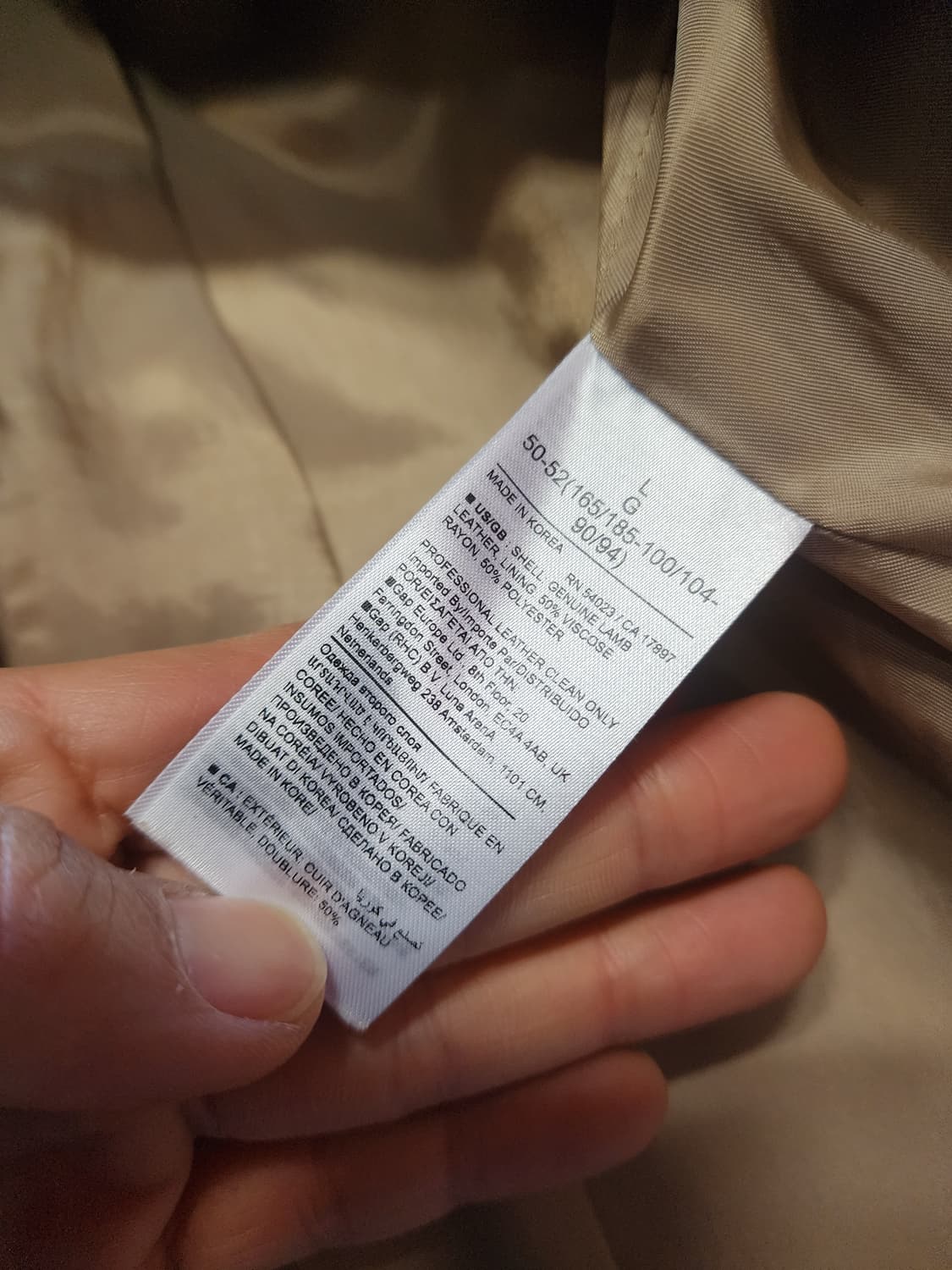 바나나리퍼블릭 가죽 프린지 자켓 상품이미지8