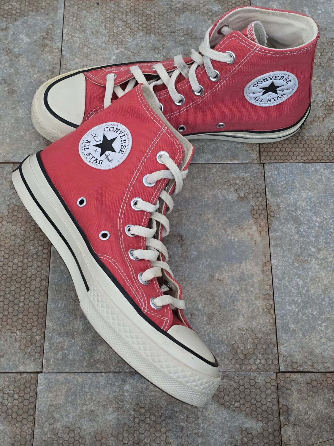 (240)컨버스 척 70 하이 테라코타 핑크 상품이미지4