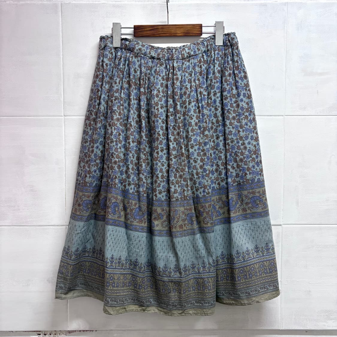 ehka sopo 에스닉 플라워 미디 스커트  상품이미지5