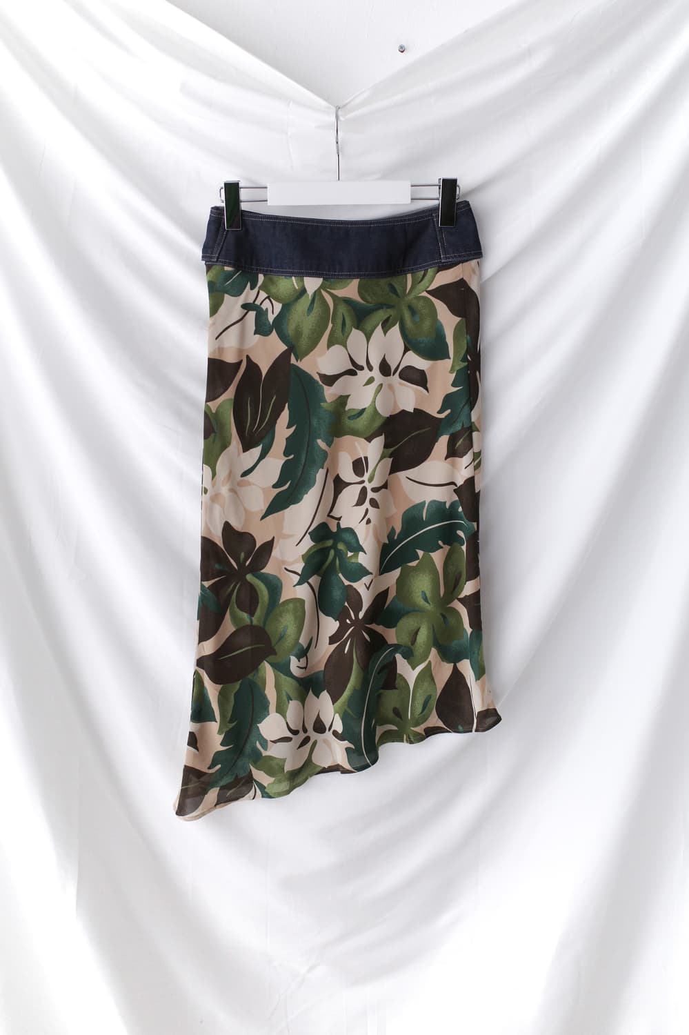 buckle leaves skirt 상품이미지2