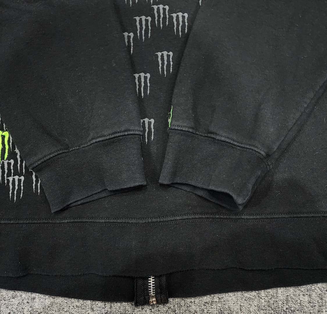 몬스터 에너지 빈티지 Y2K 후드집업 L 상품이미지5