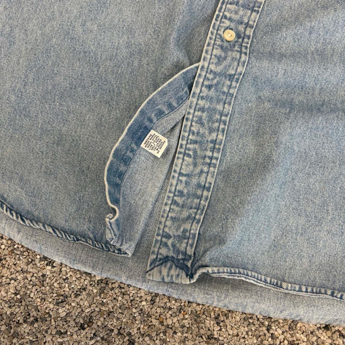 90s 폴로랄프로렌 데님셔츠 상품이미지8