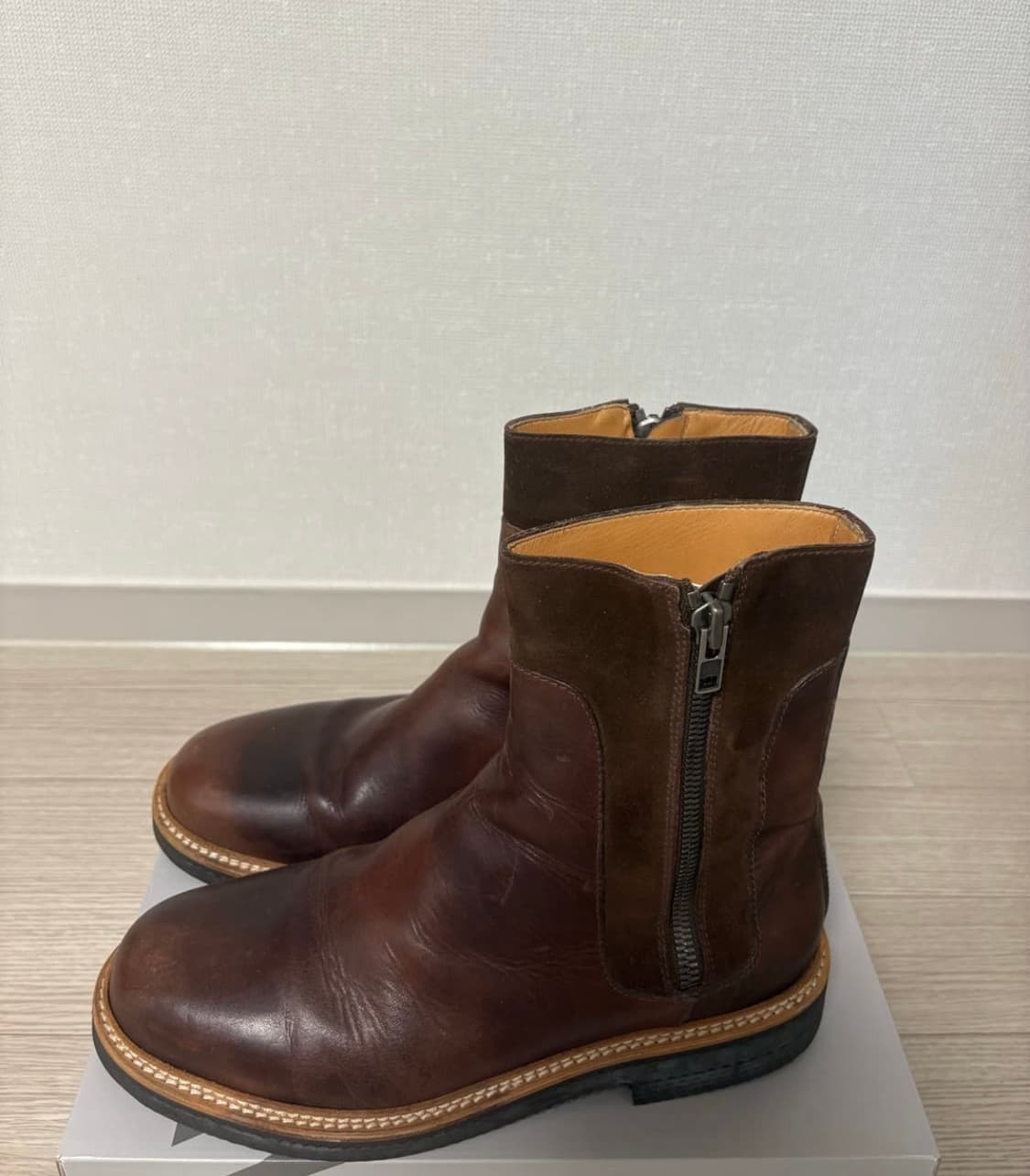 메종 마르지엘라 브라운 부츠 상품이미지1