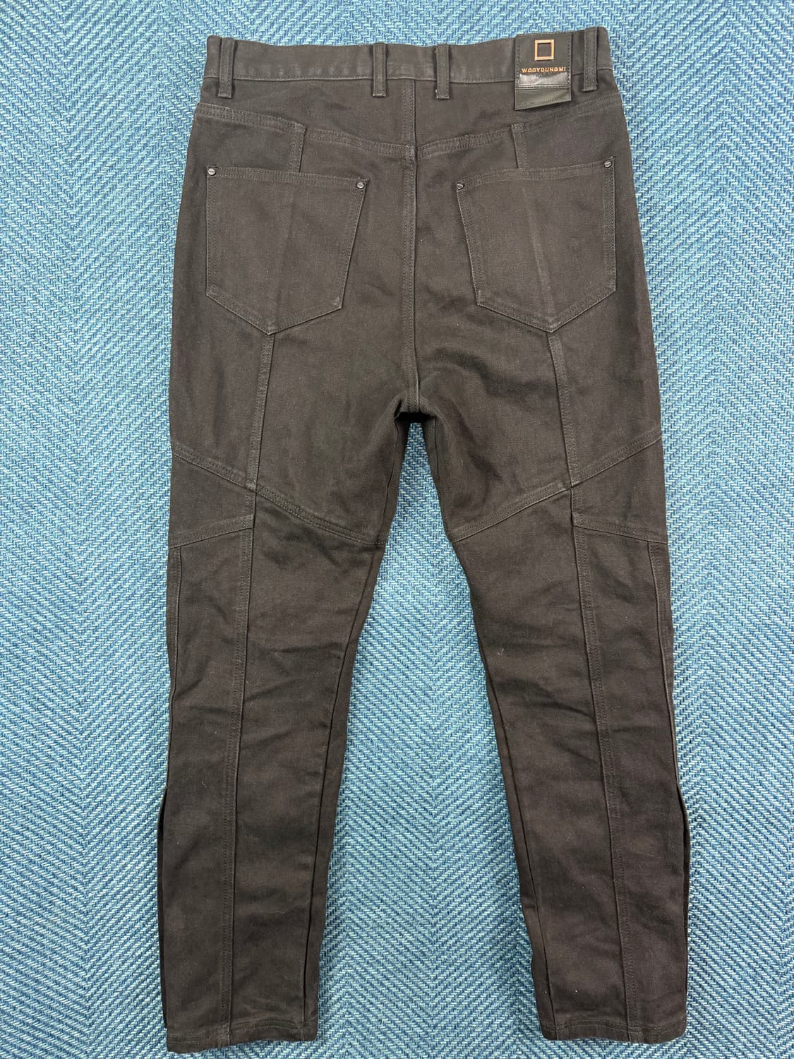 WOOYOUNGMI 우영미 파넬드 지퍼 디테일 팬츠 - 사이즈 46 상품이미지1