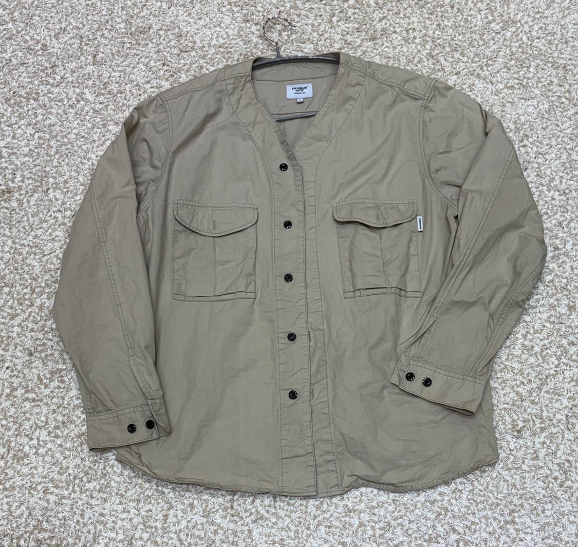 (택포)에스피오나지 Rudy Scout Shirts 베이지 M 상품이미지1
