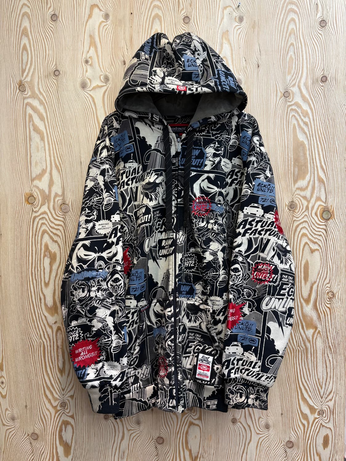 00s 에코 언리미티드 그래픽 후드점퍼 상품이미지1